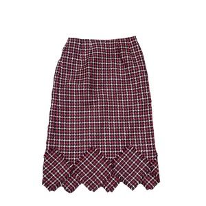 Vintage Harve Benard Plaid Patchwork Skirt Size 6